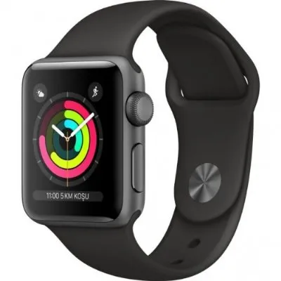 Apple Watch Seri 3 Gps 38 MM Akıllı Saat Space Grey