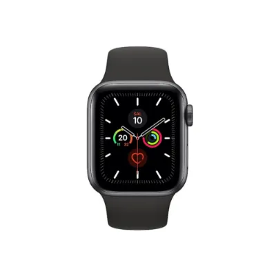 Apple Watch Series 5 GPS 40mm Uzay Grisi Alüminyum Kasa ve Spor Kordon Akıllı Saat - TEŞHİR
