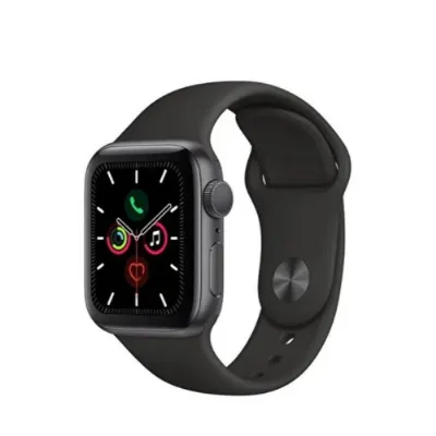Apple Watch Series 5 GPS 40mm Uzay Grisi Alüminyum Kasa ve Spor Kordon Akıllı Saat - TEŞHİR
