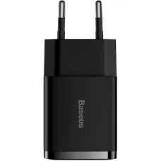 Baseus Compact QC 10.5W USB Siyah Şarj Adaptörü