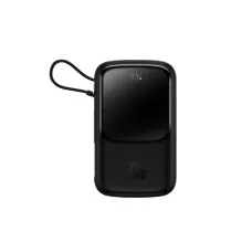 Baseus Qpow Pro 20 W Siyah 10000 mAh Hızlı Şarj Powerba...