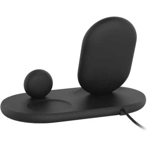 Belkin WIZ001VFBK Siyah 3in1 Kablosuz Şarj Aleti Teşhir