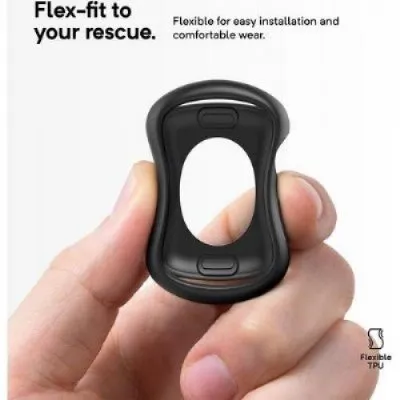Caseology by Spigen Apple Watch Seri SE2/SE/6/5/4 (40mm) ile Uyumlu Kılıf Nero Black - W440-NRO-BK