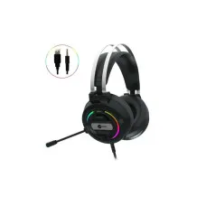 Lenovo Lecoo HT401 RGB USB Kablolu Kulak Üstü Oyuncu Ku...