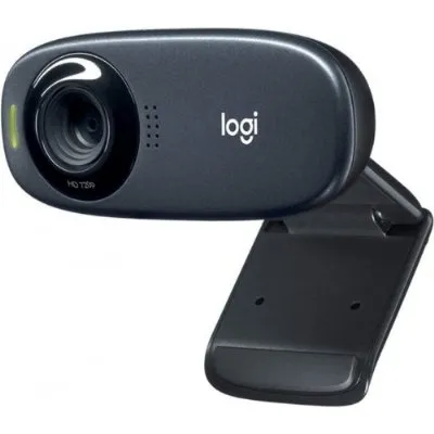 Logitech C310 HD 720p Web Kamerası - Siyah
