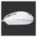 Logitech G G102 Lightsync RGB Kablolu Gaming Mouse, Beyaz,