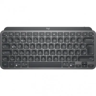 Logitech MX Keys Mini Minimalist Kablosuz Bluetooth Aydınlatmalı Türkçe Q Klavye - Siyah