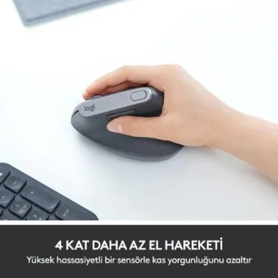 Logitech Mx Vertical Advanced Ergonomic 910-005448 Kablosuz Mouse Teşhir