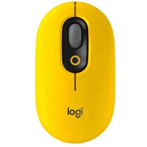 Logitech POP Emoji 910-006546 Sarı Sessiz Optik Kablosu...