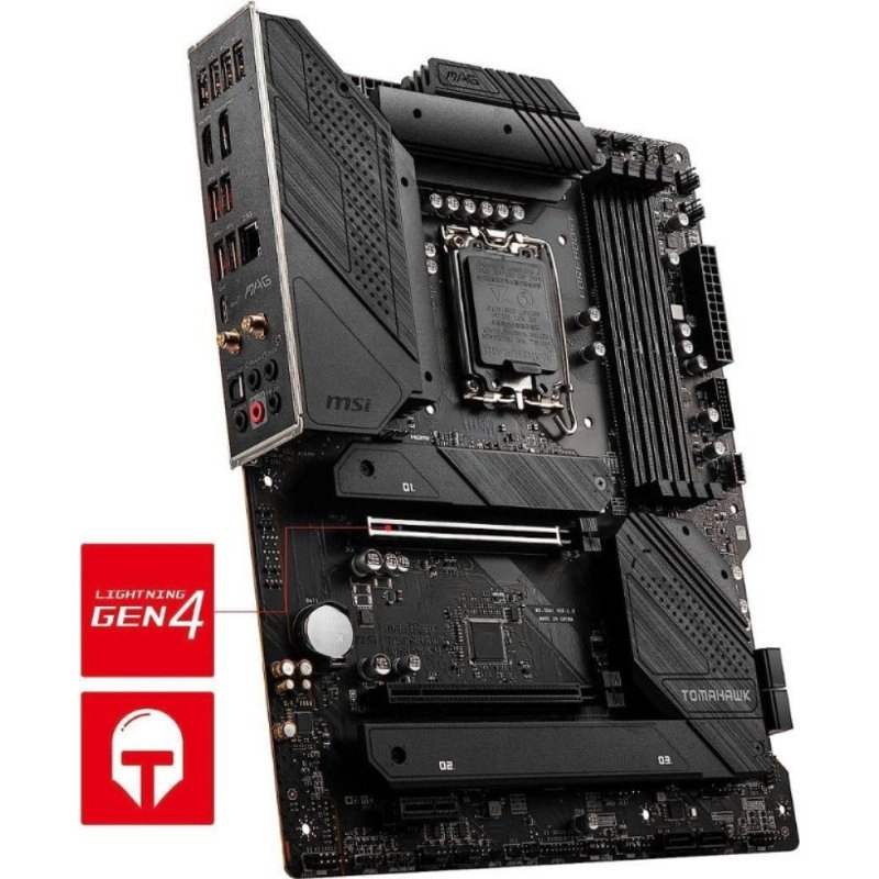 MSI Mag B660 Tomahawk Wi-Fi Intel LGA1700 DDR4 ATX Anakart Teşhir