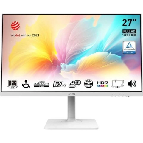 MSI Modern MD272XPW 27" 1 ms Full HD Pivot IPS 100...