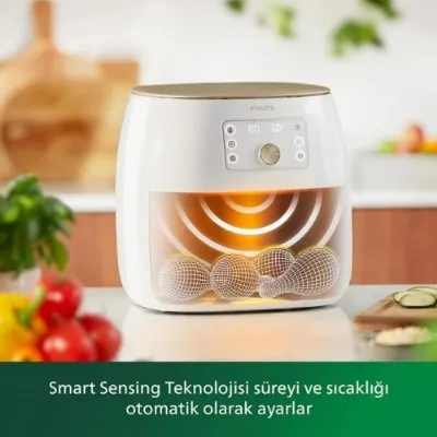 Philips Airfryer XXL HD9870/20 Premium 7.3 lt Yağsız Fritöz Teşhir