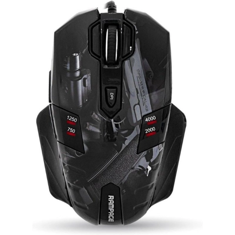Resim Rampage GX-CORE8 RGB Makrolu Ergonomik Optik Kablolu Oyuncu Mouse - Outlet 