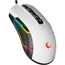 Rampage Python SMX-R600 Beyaz RGB Makrolu Ergonomik Opt...