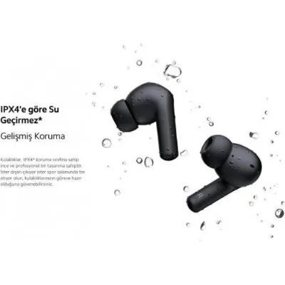 Xiaomi Redmi Buds 4 Active TWS Siyah Kulak İçi Bluetooth Kulaklık