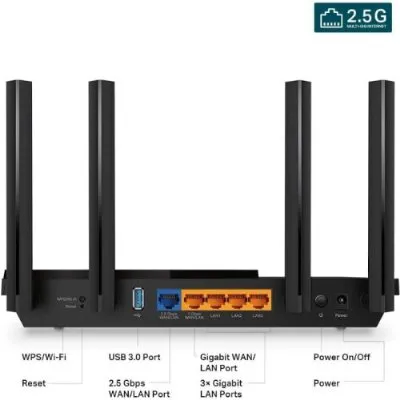 TP-Link Archer AX55 Pro AX3000 5 Port 3000 Mbps Router - Teşhir