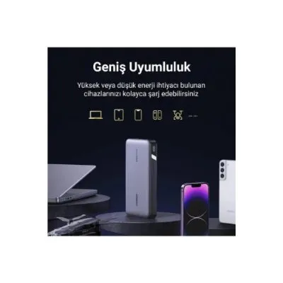 Ugreen PD QC Led Göstergeli Taşınabilir Hızlı Şarj 145W 25.000mAh Powerbank - Teşhir