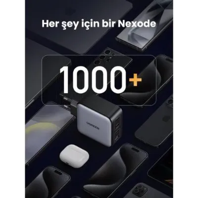 Ugreen Gan X 100 W 4 Port Hızlı Şarj Adaptörü Teşhir