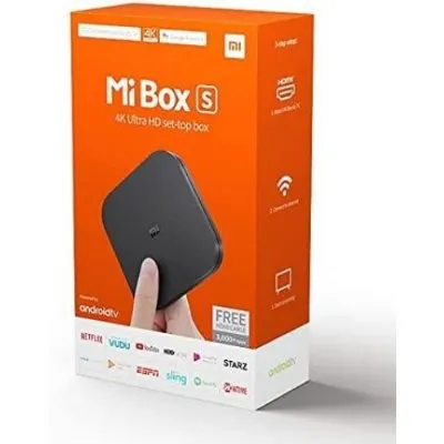 Xiaomi Mi Box S 4K Android TV Box Siyah