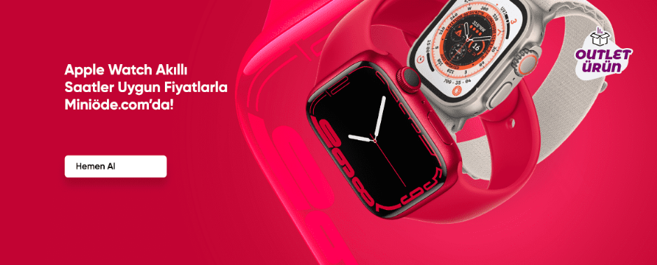 Apple Watch Akıllı  Saatler Uygun Fiyatlarla  Miniöde.com’da!