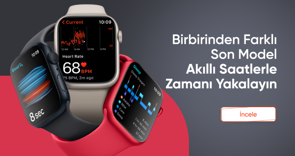 Birbirinden Farklı Son Model Akıllı Saatlerle Zamanı Yakalayın