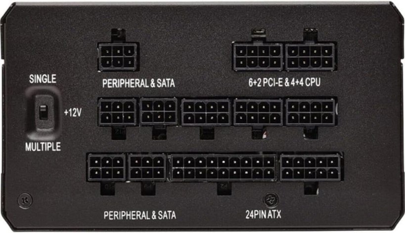 Corsair HX750 CP-9020137-EU 750 W Power Supply Outlet